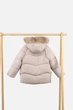 Куртка короткая для девочки 110 цвет бежевый YUKI ЦБ-00297480 - изображение 2
