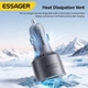 Автомобильное зарядное устройство Essager 200 Вт USB + 2TypeC PD3.0 CQ4+ технология быстрой зарядки - изображение 3