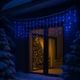 Уличная гирлянда Бахрома 20 м 335 LED белый провод Синий 20MWBL - изображение 3