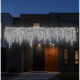Уличная гирлянда Бахрома 25 м 405 LED черный провод Белый 25MBW - изображение 3