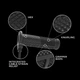 Ручки керма з підігрівом Oxford HotGrips Pro 2.0 Adventure EL400 для мотоцикла 22 мм - зображення 7