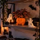 Кашпо Тыква для Хэллоуина (Halloween) 350 мл оранжевое - изображение 6