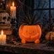 Кашпо Тыква для Хэллоуина (Halloween) 350 мл оранжевое - изображение 8