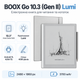 Электронная книга BOOX Go 10.3 (Gen II) Lumi 10.3" 4/64 ГБ Wi-Fi Bluetooth Gray - изображение 1