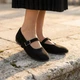 Балетки Loretta Т2004 чорні замшеві 38 24.5 см - зображення 6