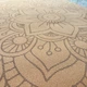Корковий килимок для йоги Mandala 183×61 см з малюнками та сумкою. Антиковзний еко-мат для йоги, пілатесу та фітнесу - зображення 3