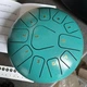 Глюкофон на 11 нот 20,32 см с сумкой и аксессуарами. Tongue Drum малахитовый музыкальный инструмент, язычковый барабан - изображение 4