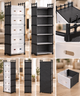 Комод дитячий пластиковий WFB06D (42x29x170 см), високий вузький збірний шафа-органайзер з 5 шухлядами та верхньою полицею - зображення 6