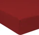 Простирадло на резинці MirSon Mikrosatin Premium №19-1655 Garnet 80х200х25 (2200006413028) - зображення 1
