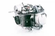 Двигатель скутерный в сборе 4Т-80куб (короткий вариатор, длинный вал)+карбюратор, коммутатор, катушка зажигания - изображение 2