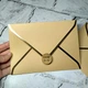 Конверт паперовий подарунковий Gold 12,5х17,4 см Капучино 5-91737 - зображення 2