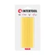 Комплект клейових стрижнів жовтих, 7,4×100 мм, 12 шт. INTERTOOL (RT-1050) - изображение 1