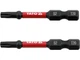 Насадка викруткова ударна TORX T20 х 50 мм. HEX 1/4", 2 шт. YATO (YT-78053) - зображення 1