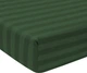 Простирадло на резинці MirSon 150x190 см Ranforce Elite 17-0612 Stripe Emerald (2200008201388) - зображення 1