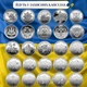 Набор 25 монеты НБУ 10грн Вооруженные Силы Украины Мы сильны Мы вместе Области Украины 10 гривен карта украины 2022-2026 Дніпропетровська Кіровоградська Крым Донецк Луганск Херсон Харьков Чернигов Сумы Одесса Николаев Запорожье в капсулах - изображение 1