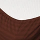 Простирадло на резинці MirSon двоспальне 140x190+25 см Stripe 17-0617 Brown Бязь (2200008202866) - зображення 2