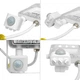 LED прожектор 20W VIDEX 2000Lm с датчиком движения 3000/5000/6500K с рассеивателем из поликарбоната белый IP65 VL-F5-020CW-S - изображение 8