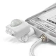 LED прожектор 30W VIDEX с датчиком движения 3000Lm 3000/5000/6500K влагозащищенный корпус белый IP65 VL-F5-030CW-S - изображение 6