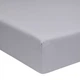 Простынь на резинке MirSon односпальная 70х190+10 см Poplin Line 054 Light Gray Поплин (2200007102884) - изображение 1