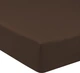 Простирадло на резинці MirSon 0211 Cacao 140х200х25 (2200001085008) - зображення 1