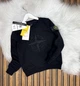 Детский свитшот на мальчика Stone Island 86-92 см черный 01 - изображение 1