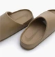 Тапочки унисекс Nike Calm Slides Beige 41 Коричневый FD4116-201 - изображение 4
