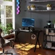 Компьютерный стол YRHome, для геймеров с LED-подсветкой, 140 × 60 × 75 см - изображение 2