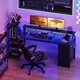 Компьютерный стол YOUDENOVA, для геймеров с LED-подсветкой, 150 × 50 см - изображение 2