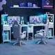 Компьютерный стол Grandder, для геймеров с LED-подсветкой, 120 × 50 см - изображение 4