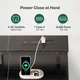 Компьютерный стол Huuger, для геймеров с LED-подсветкой, черный - изображение 3