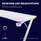 Компьютерный стол Trust Gaming, для геймеров с LED-подсветкой, 120 × 60 см - изображение 5
