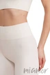 Леггинсы бесшовные в рубчик без пуш-ап GIULIA Leggings RIB model 02 S/M Молочный - изображение 2