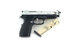 Стартовый пистолет Kuzey F92 shiny chrome, с доп. магазином (Beretta 92) - изображение 3