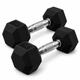 Гантелі Crivit 2 x 2,5 кг Black (R4851131820250) - зображення 1