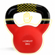 Гиря металева Crivit 8 кг з вініловим покриттям Red/Black (R4852131820250) - изображение 2