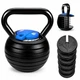Регульована гиря MuvNext 40 lb Blue-Black (від 3,5 до 18 кг), 6 дисків — 7 в 1 - зображення 1