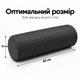 Масажний ролик Foam Roller 45×15 см — рельєфний, EVA Чорний - зображення 4