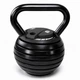 Регульована гиря MuvNext 40 lb Black-Black (від 3,5 до 18 кг), 6 дисків — 7 в 1 - зображення 3