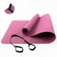 Коврик для йоги и фитнеса EVA 4мм OSPORT Yoga Pro (йога мат, каремат спортивный, гимнастический коврик для тренировок) + ручка переноска (OF-0340) Бордовый - изображение 1