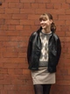 Куртка из искусственной кожи женская Uniqlo 490148469 L Черная (1159850497) - изображение 8