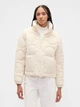 Куртка демісезонна коротка жіноча GAP 854225616 2XL Молочна (1162192082) - зображення 1