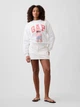 Свитшот на флисе женский GAP 816528978 XL Молочный (1162239246) - изображение 3