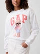 Свитшот на флисе женский GAP 816528978 XL Молочный (1162239246) - изображение 4