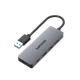 Металевий високошвидкісний концентратор Lenovo USB 3.0 4-в-1, док-станція, багатопортовий адаптер, подовжувач кабелю Type-C, блок живлення для ноутбука - зображення 4