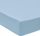 Простирадло на резинці MirSon полуторне 100x200+25 см 0845 Blue Wave Сатин (2200002025652) - зображення 1