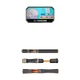 Комплект HISTAR Butterfly Micro Fuji Rod 1.5m UL Water Drop для левшей с кольцами Fuji + подарочная упаковка - изображение 1