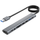 Док-станция Youlianxing USB Hub с 9 портами, 1,2 м, USB 2.0, разъемом для наушников и SD-карт, расширением для ноутбука, настольного компьютера, мыши, клавиатуры, USB-накопителя и жесткого диска 509LAP - изображение 4