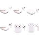 Чехол PENGGU для Apple AirPods Pro 3 с магнитной застежкой и автоматическим открыванием, плюшевый, серый. - изображение 3