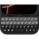 Чохол-клавіатура AKKO MetaKey для iPhone 16 Pro Max з фізичною клавіатурою, магнітним кріпленням, відчуття BlackBerry, білий - зображення 3