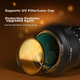 Бленда JJC для объектива Nikon Z DX 18-140mm HB-101 с матовой антибликовой поверхностью (замена оригинальной бленды для Z7II). - изображение 5